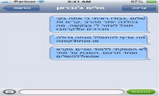 מנחה גדולה או קטנה? ה'שו"ת' של ר' סלים ג'ובראן