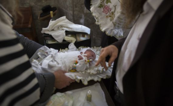 צפו: מוהל שולח את תלמידיו 'להתאמן' על אתיופים