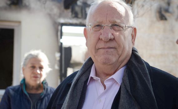 ריבלין לראש מועצת השרון: "הטרור לא ירפה את ידינו"