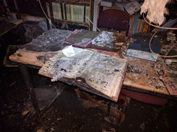 הם שורפים אנחנו בונים: תרמו לשיקום הישיבה בחיפה