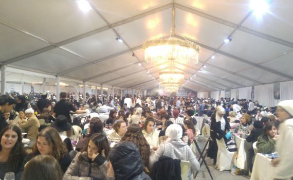 למעלה מ30,000 איש התארחו בשבת חברון