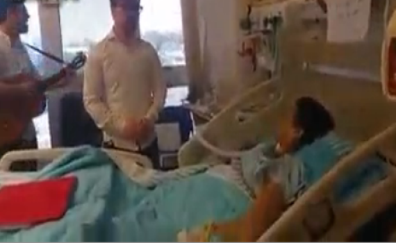 צפו: המתנדבים שזכו לשיר עם אהובה עוזרי בימיה האחרונים