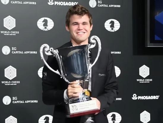 שחמט: מגנוס קרלסן שמר על כתר האליפות