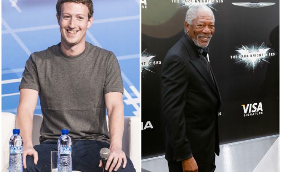 הפיתוח החדש של מייסד פייסבוק עם מורגן פרימן