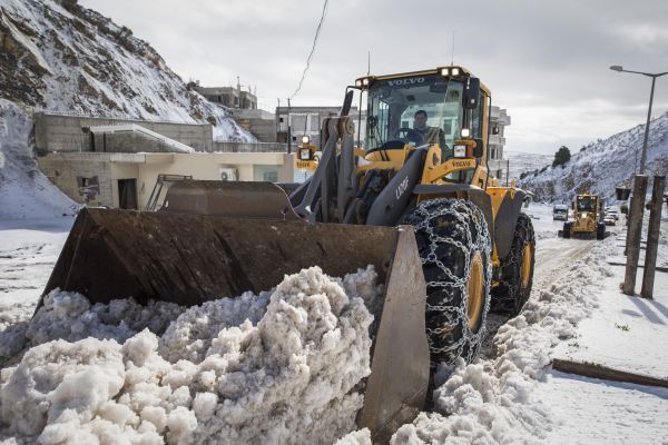 שלג החל לרדת בחרמון; מפלס הכנרת בעלייה