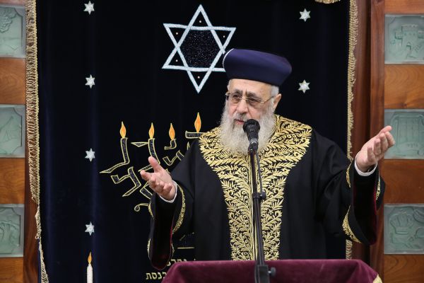 הרב הראשי: יש התרופפות; צריך ללמוד מהאשכנזים