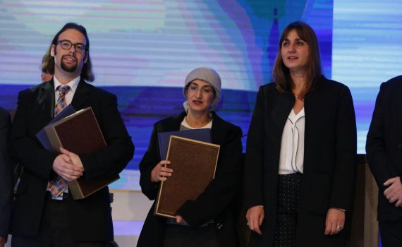 תיקו: שניים זכו בתואר חתן וכלת התנ"ך תשע"ז