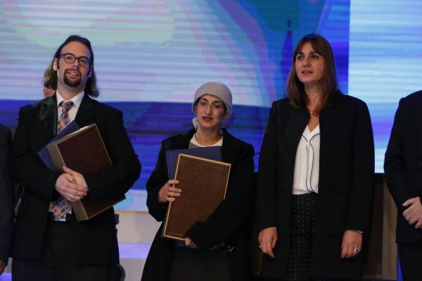 תיקו: שניים זכו בתואר חתן וכלת התנ"ך תשע"ז