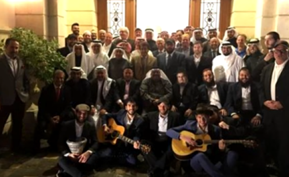 צפו: הדלקת הנרות שעוררה את זעם החמאס