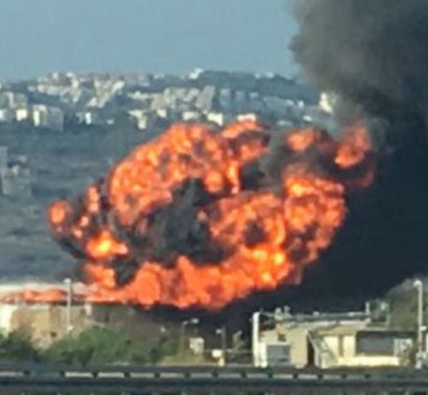 בעקבות השריפה: 1.2 מיליון שקל קנס לבתי הזיקוק