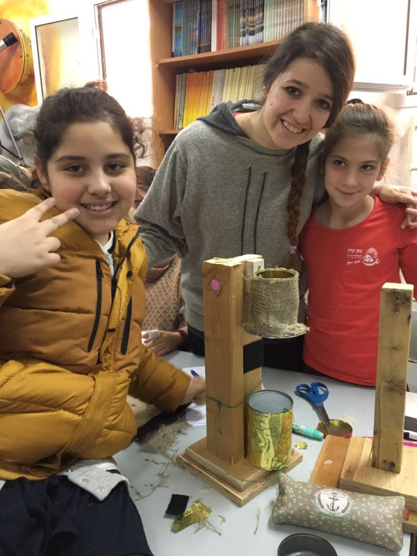 תלמידי כיתה ה' בנו את "נקבת השילוח" המודרנית