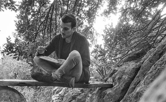 שטיסל בגרסה הסרוגה: הכירו את הצייר הביני"ש