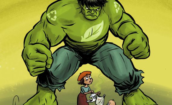 קריקטורה: חוק השקיות נכנס לתוקף