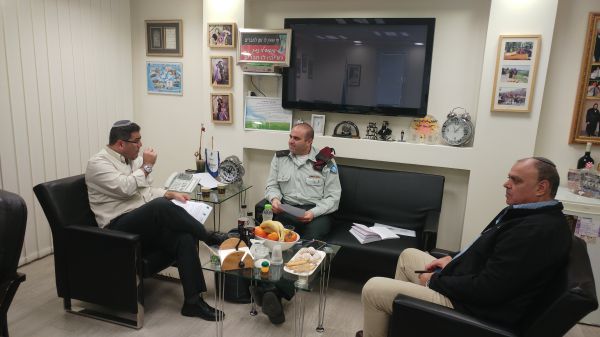 השירות הלאומי מחזק את קשרי העבודה מול צה"ל