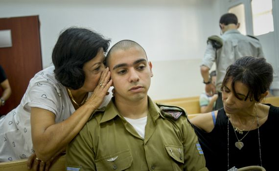 בית הדין הצבאי: אלאור אזריה הורשע בהריגה