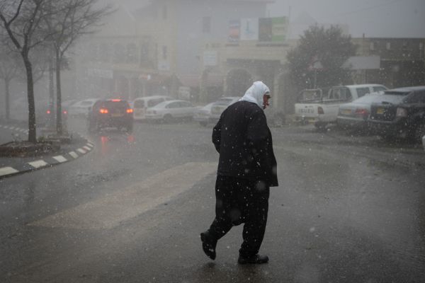 הכינו את עצמכם: אפשרות לשלג בהרי יו"ש בשבת
