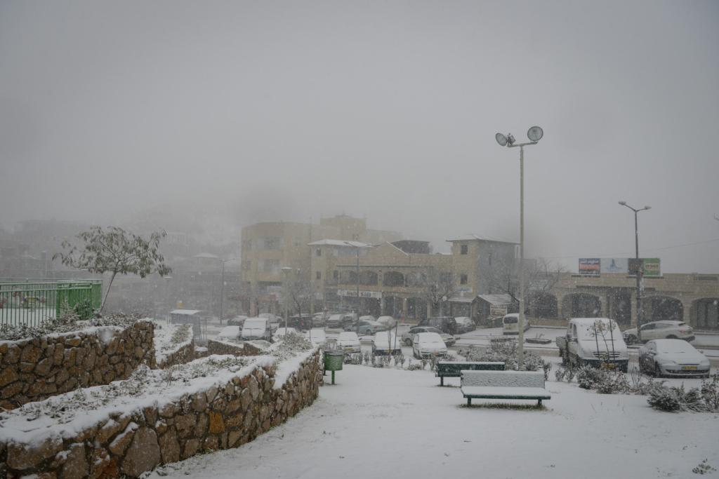 תתלבשו חם: בליל שבת אפשרות לשלג בהרי המרכז