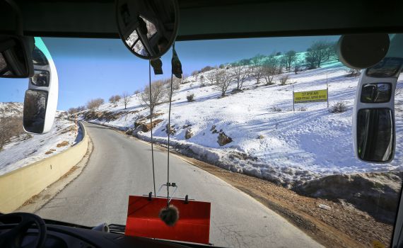 אסון בחרמון: הולך רגל נדרס על ידי אוטובוס