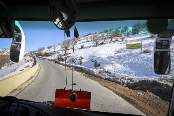אסון בחרמון: הולך רגל נדרס על ידי אוטובוס