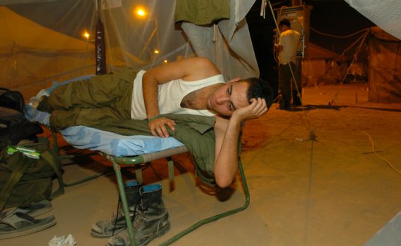 הדרך ה"לא שגרתית" בה בחר המ"מ להעיר את חייליו