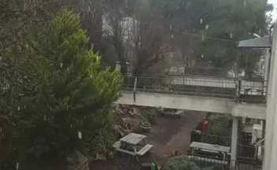 שלג ראשון החל לרדת בגליל העליון. צפו