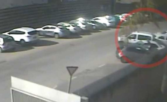 צפו: כנופיית גנבי הרכב מלוד בשעת מעשה