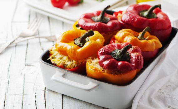 מתקרבים לשבת: מתכון לפלפלים ממולאים