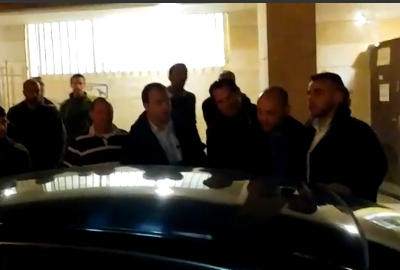 בנט ושקד הותקפו בעפרה: "תתביישו לכם"; צפו