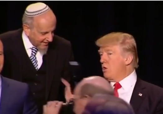 טראמפ לרב של איוונקה: "עבודה טובה"; צפו