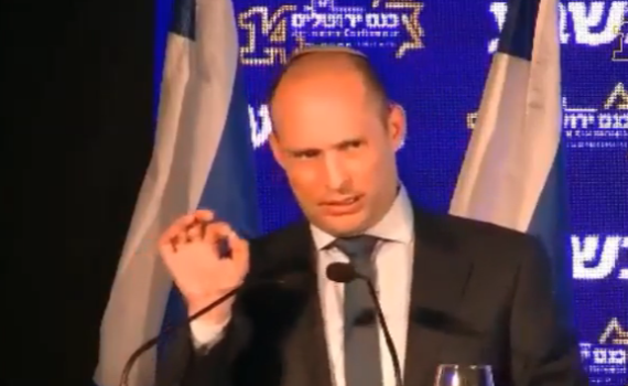 בנט מנפץ את כל המיתוסים על מדינה פלסטינית; צפו