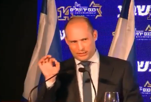 בנט מנפץ את כל המיתוסים על מדינה פלסטינית; צפו