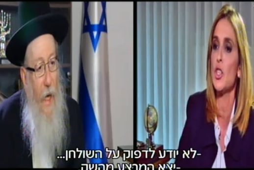 ליצמן למראיינת: "מפריע לך שאני פופולארי". צפו