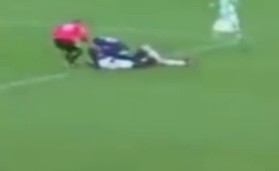 צפו: השחקן הציל את חיי היריב באמצע משחק