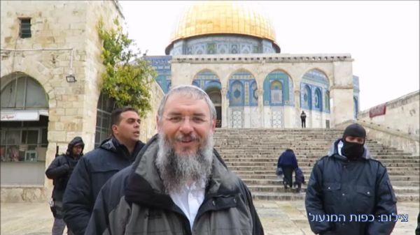 ראש המועצה הנבחר, עלה לחגוג בהר הבית. צפו