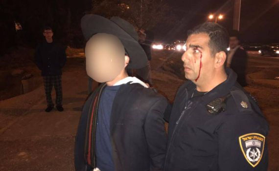 עצורים ופצועים בהפגנות של חרדים ברחבי הארץ