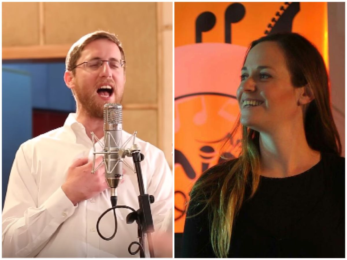 להקת 'אחותי' ויצחק מאיר בביצוע לאשת חיל