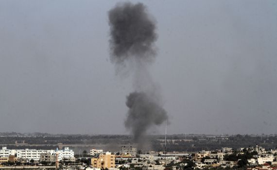 בעקבות ירי הרקטה לאשקלון: צה"ל תקף בעזה