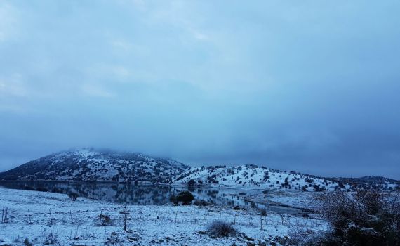 תיעוד: שלג בגולן ובגוש עציון; בירושלים ממתינים בציפייה