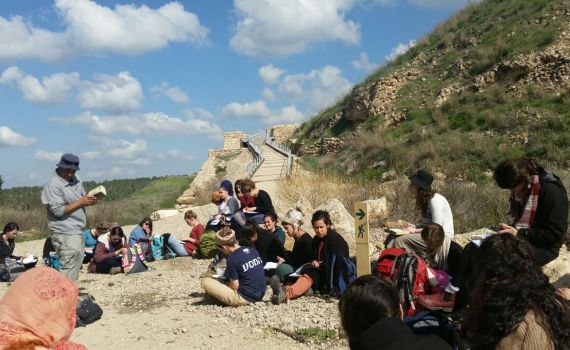 אתר התנ"ך כלי פדגוגי גם בטיולי השל"ח בבתי הספר
