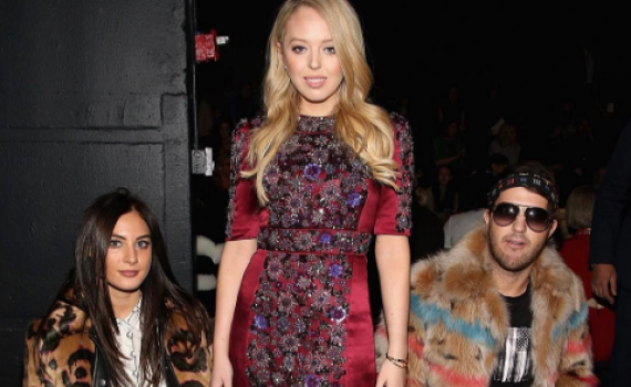 טיפאני טראמפ מככבת בשבוע האופנה בניו יורק