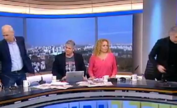 צפו: שפטל נכנס, ביילין ובר לב נטשו את האולפן