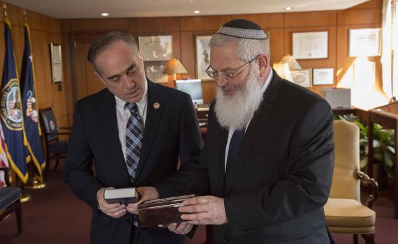 בן דהן והממשל האמריקאי בשיתוף פעולה למען נכי צה"ל