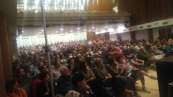 אירוע האזכרה ליאיר שטרן: מאות נאלצו להשאר בחוץ