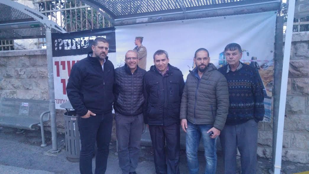 השר היחיד מהליכוד שהגיע למאהל מפוני עמונה