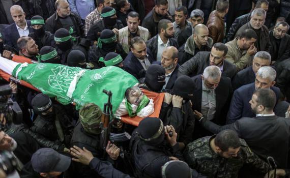 בגלל החיסול חמאס בלחץ: הטיל סגר על רצועת עזה