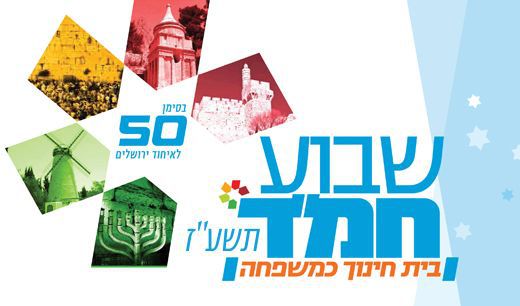 צפו: הכל על שבוע החמ"ד בסימן 50 שנה לירושלים