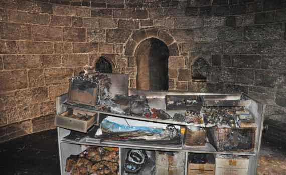 לא שמעתם? ערבים ניסו להצית כנסייה בהר הזיתים