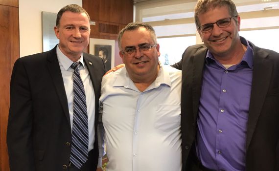 בתיווך אדלשטיין: יואב קיש ודוד ביטן עשו סולחה