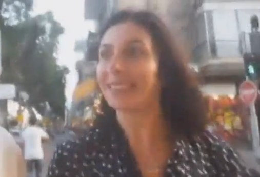 "סמרטוטה, זבל": רגב הותקפה בתל אביב. צפו