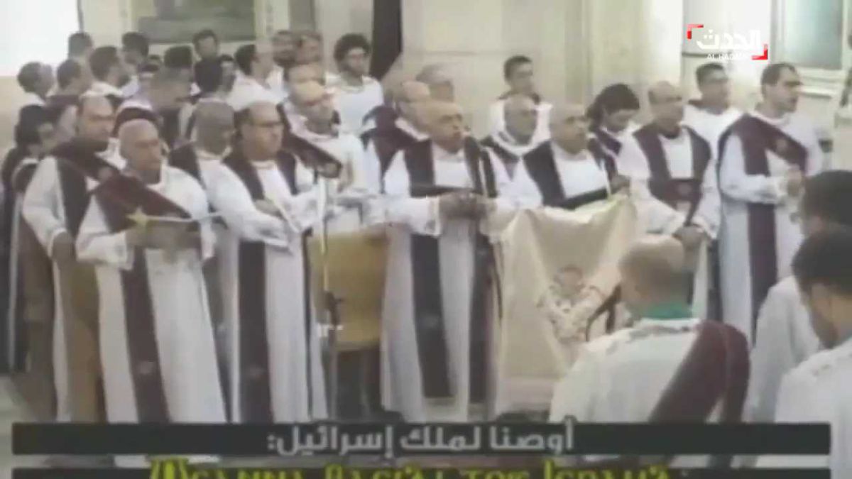 תיעוד: רגע הפיצוץ בכנסייה בטנטא במצרים